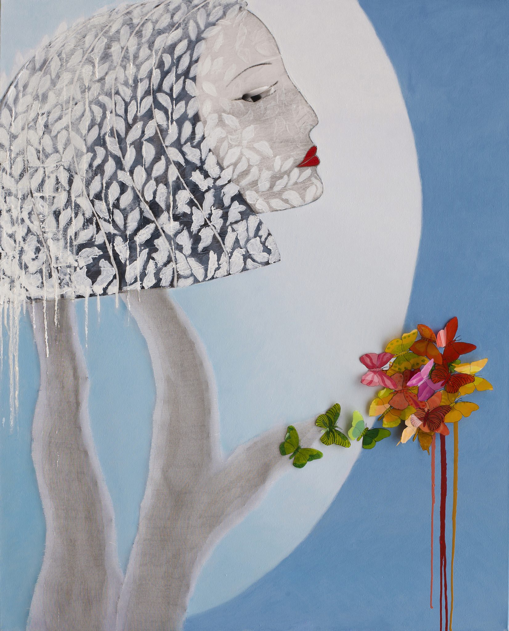 La mirada, atardecer en el Nilo